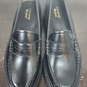 G.H. Bass & Co. Shiny Black WOMAN's Slip-Ons